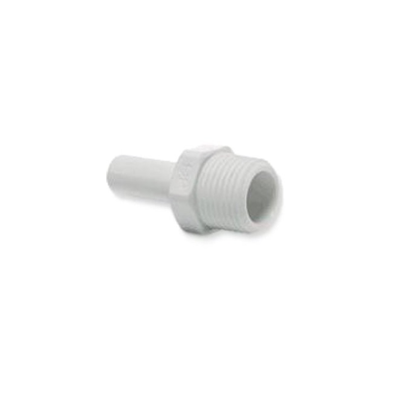 3/8 John Guest Stem x 1/4 MPT Fitting