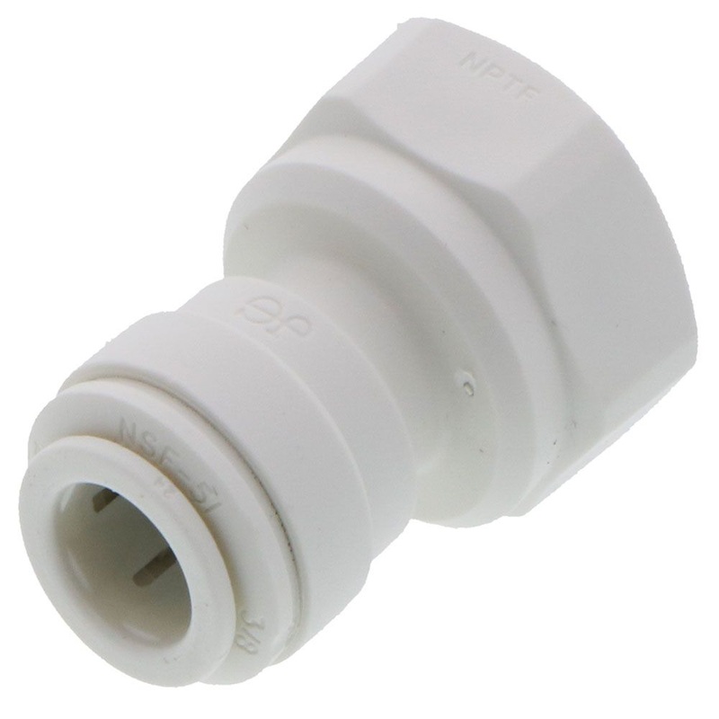 John Guest Female Adapter NPTF Polypro – 3/8 x 3/8 NPTF