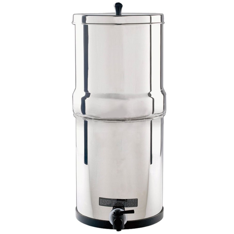 AquaCera Traveller SS2 Gravity Fed Filtration System – With 2 Cera Plus 7 Filters