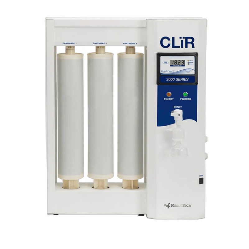 ResinTech CLiR 3000 Series Ultrapure Type 1 Lab Water System