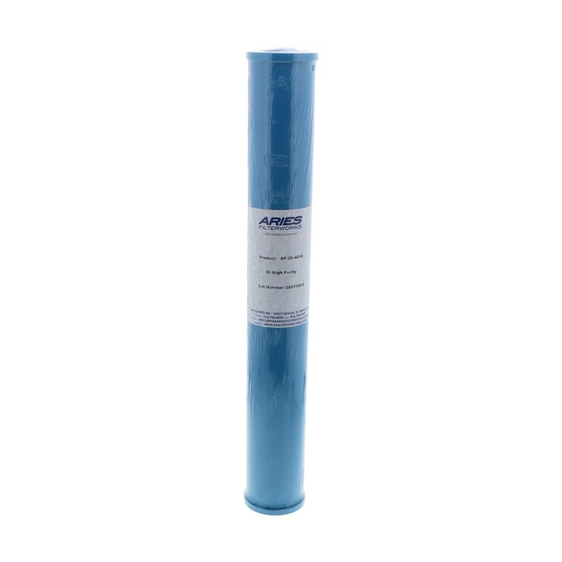 20 x 2-5/8 SC Grade Mixed Bed Deionization Cartridge