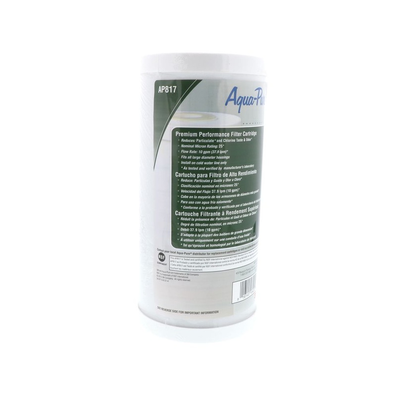 3M Aqua-Pure AP817 Whole House Carbon Filter 10 BB 25 micron