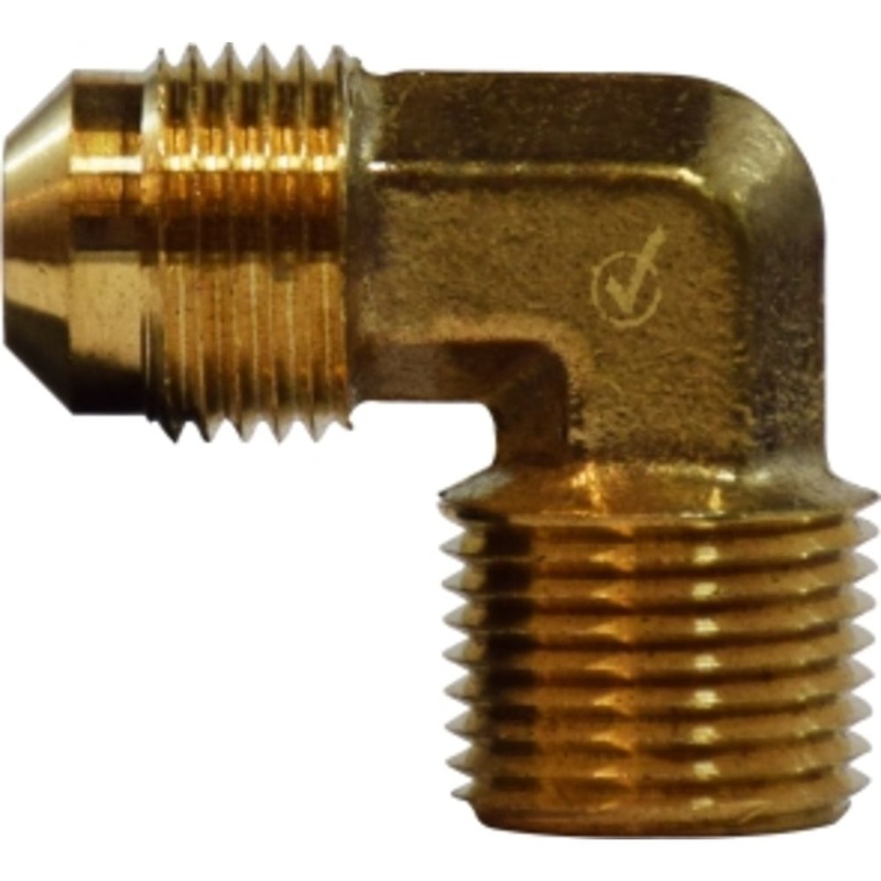Brass LF 7409 3/8 X 3/8 Elbow|Single|Bag of 50|Bag of 10