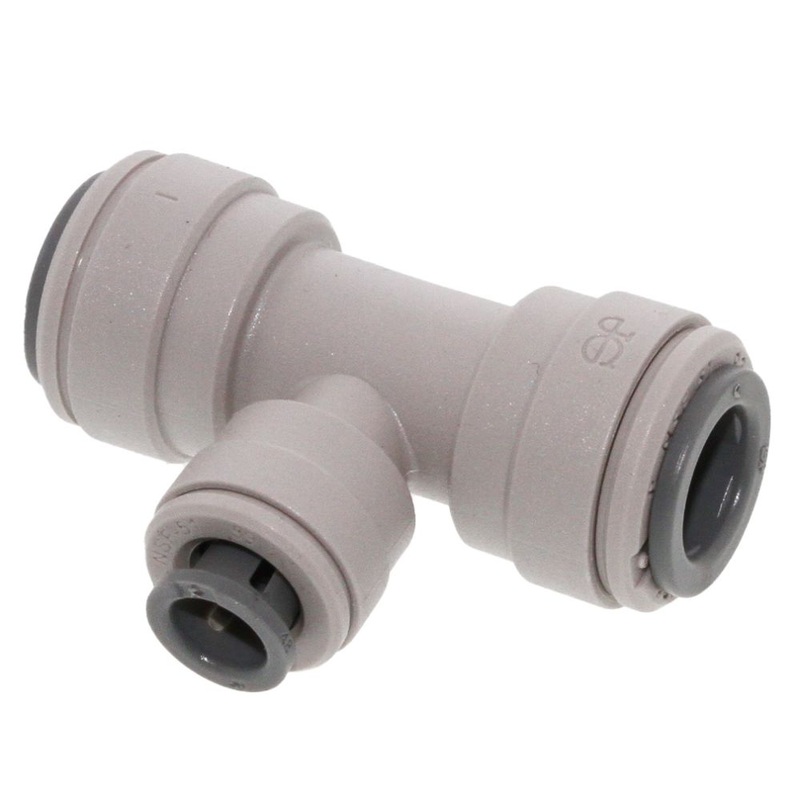 John Guest Reducing Tee – 1/2 x 1/2 x 3/8