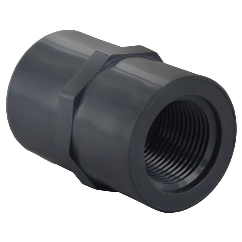 Schedule 80 PVC Adapter 1 Slip x FPT