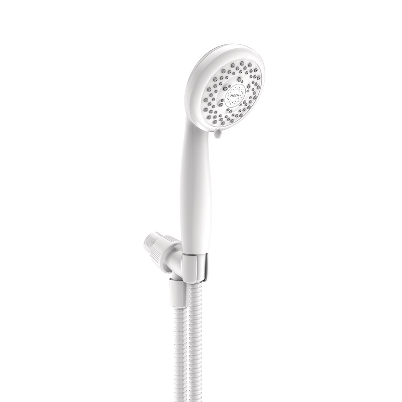 Adler Eight-function 3 1/2 Diameter Spray Eco-performance Showerhead