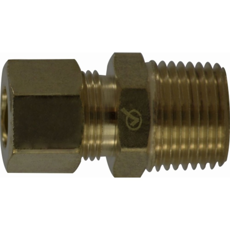 Brass LF 768 1/4 X 1/8 Connector