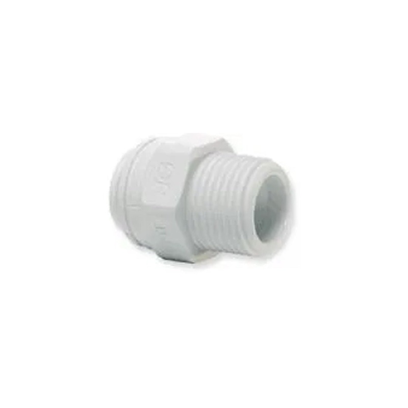 3/8 Quick Connect x 1/4 MPT John Guest Fitting | PP011222W
