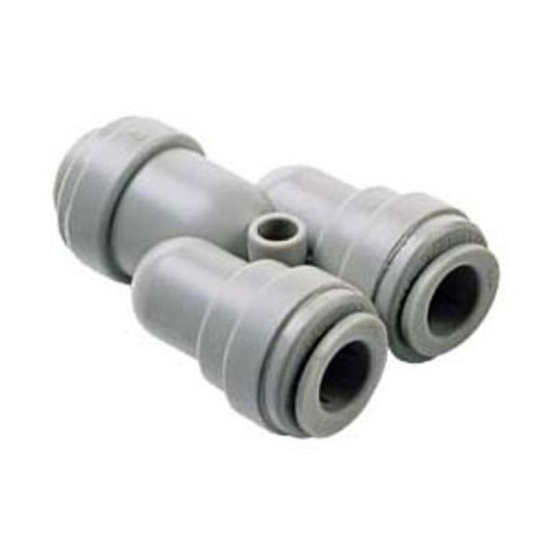 DMfit Two Way Divider – 1/4 x 1/4 x 1/4 Push-In