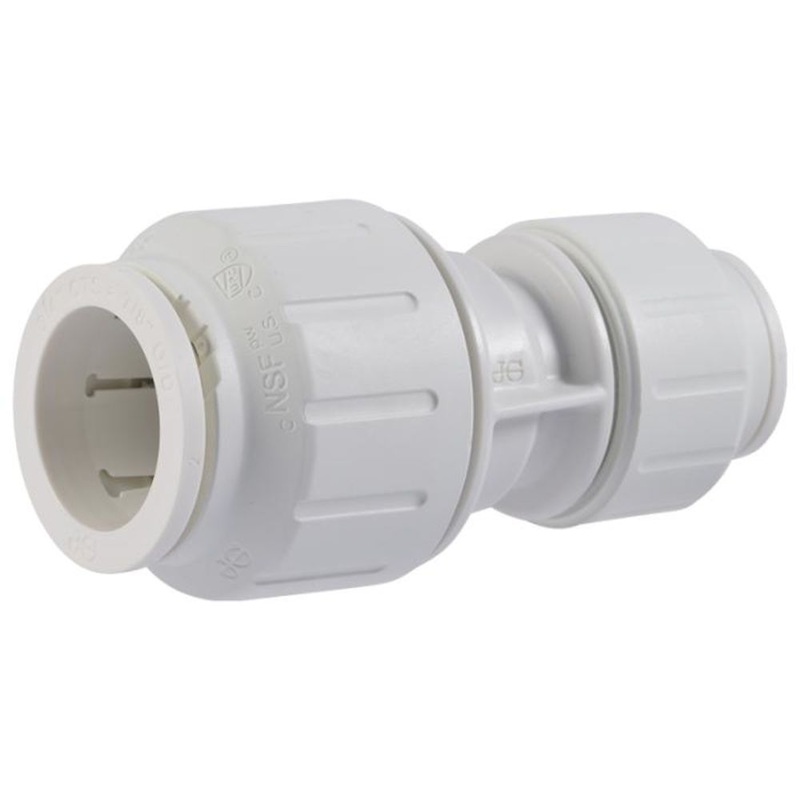John Guest 1/2 CTS x 3/8 CTS Speedfit Reducing Coupler