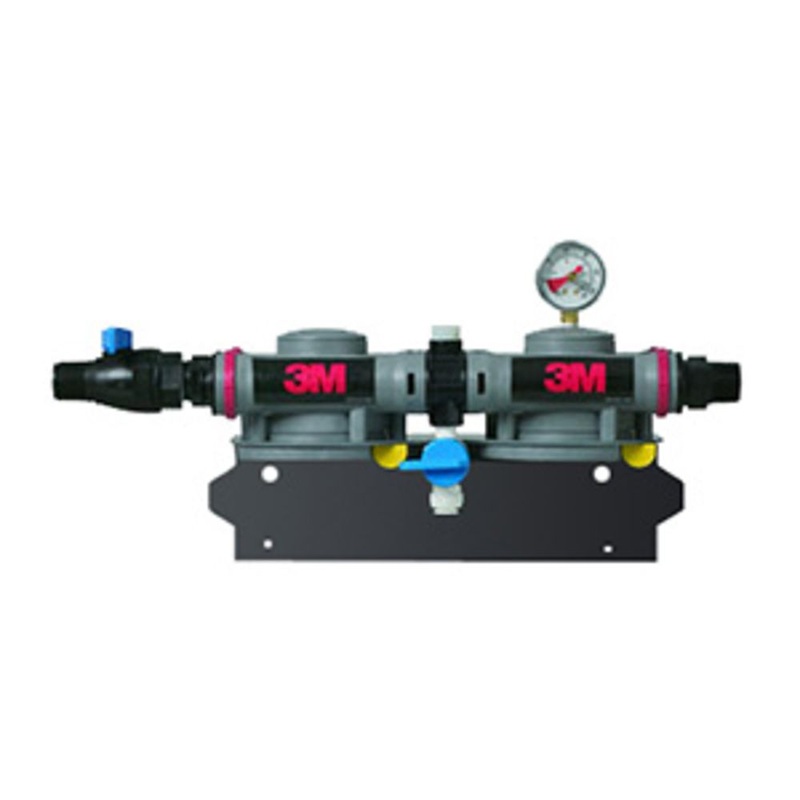 3M Water Filtration  3/4 MNPT, Dual Head, Parallel Flow
