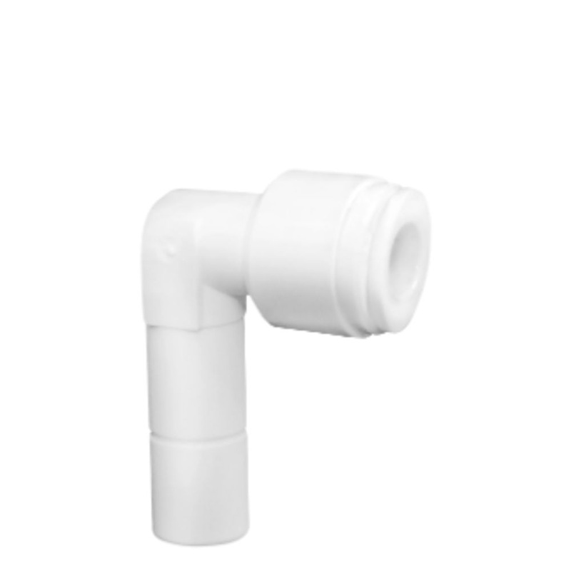 Hydrofit HDF-PE0606 Stem Elbow Connector 3/8 Stem x 3/8 Tube