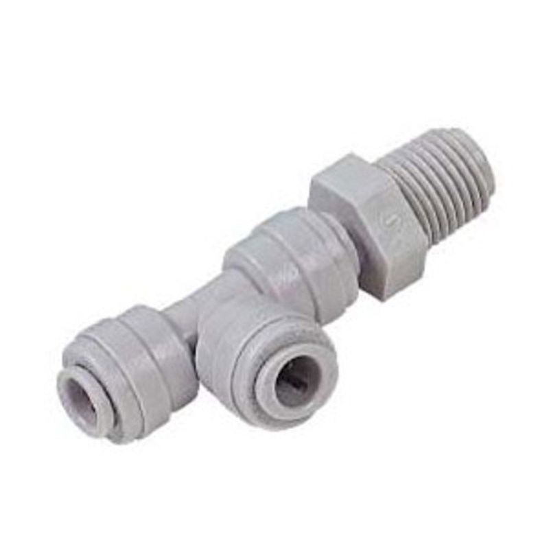 DMfit Male Run Swivel – 5/16 Push-in x 1/4 NPTF