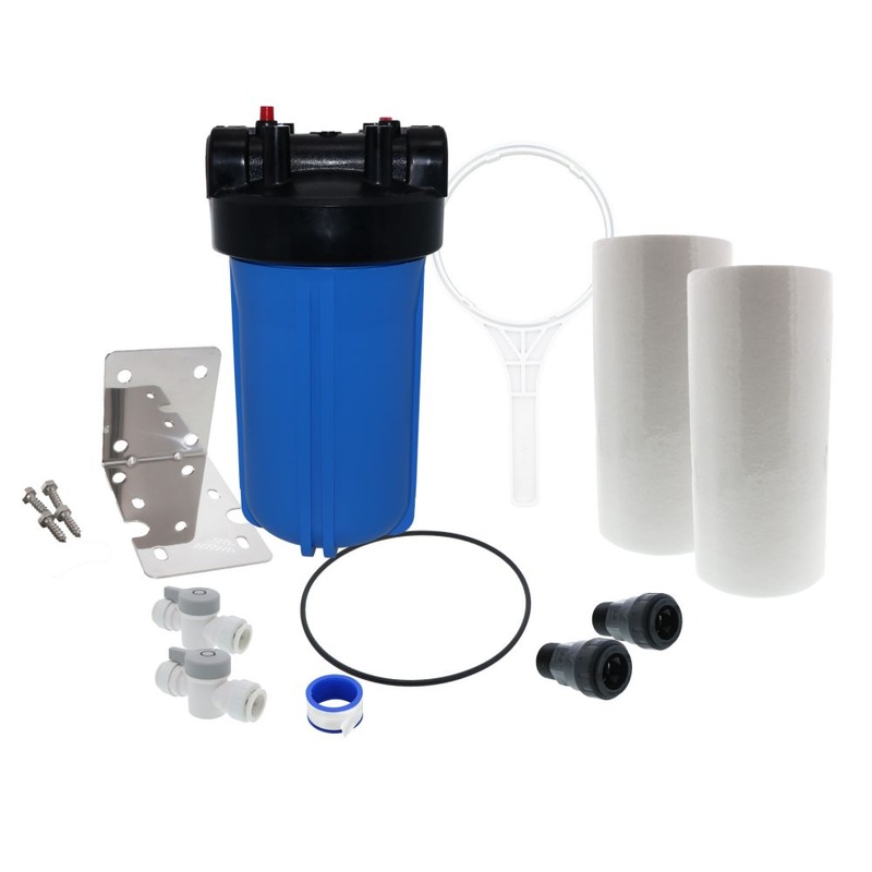 10 Heavy Duty Sediment Prefilter Kit – 3/4