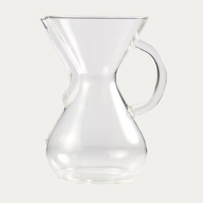 Chemex 6 cup, Glass Handle, 900ml