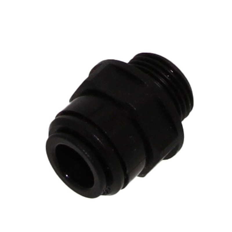 John Guest 22mm x 3/4 (BSPP) Acetal Male Connector – Black