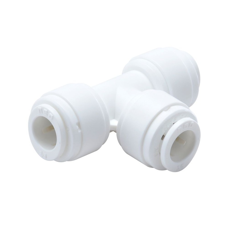 NeoFit – Acetal White Union Tee 3/8 tube