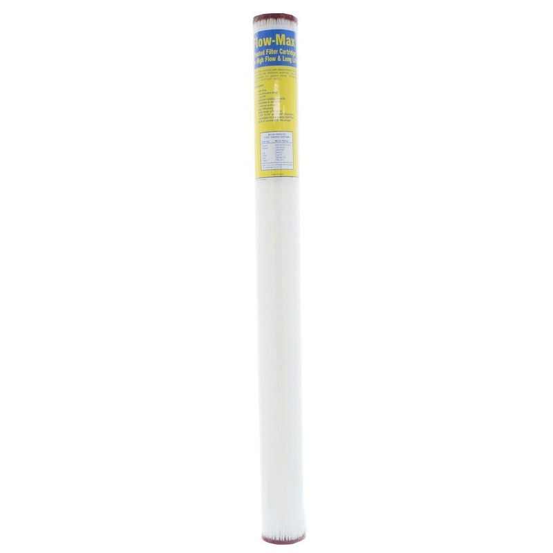 29-1/4 x 2-3/4 Flow-Max Pleated Poly – 0.35 mic