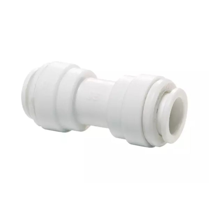 John Guest 1/4 Acetal Union Connector – White