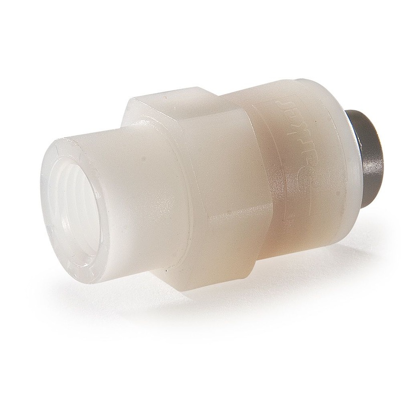 Kynar PVDF Female Connector – 3/8 x 3/8 NPTF