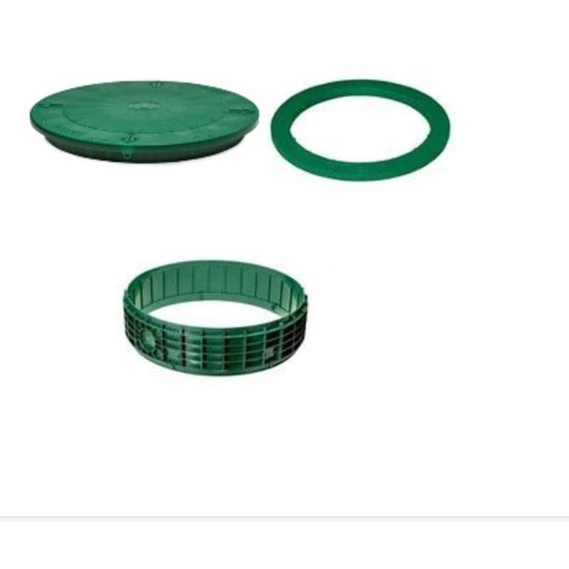 24×6 Inch Tuf-Tite Bundle – 24×6 riser, 24 inch flat lid & 24 inch ring adapter