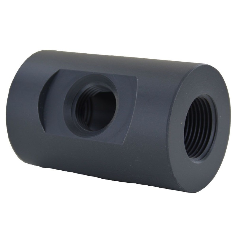 Resilite Inline PVC Body for R7031 LED DI Test Light 3/4 FPT In/Out x 1/2 FNPT Port