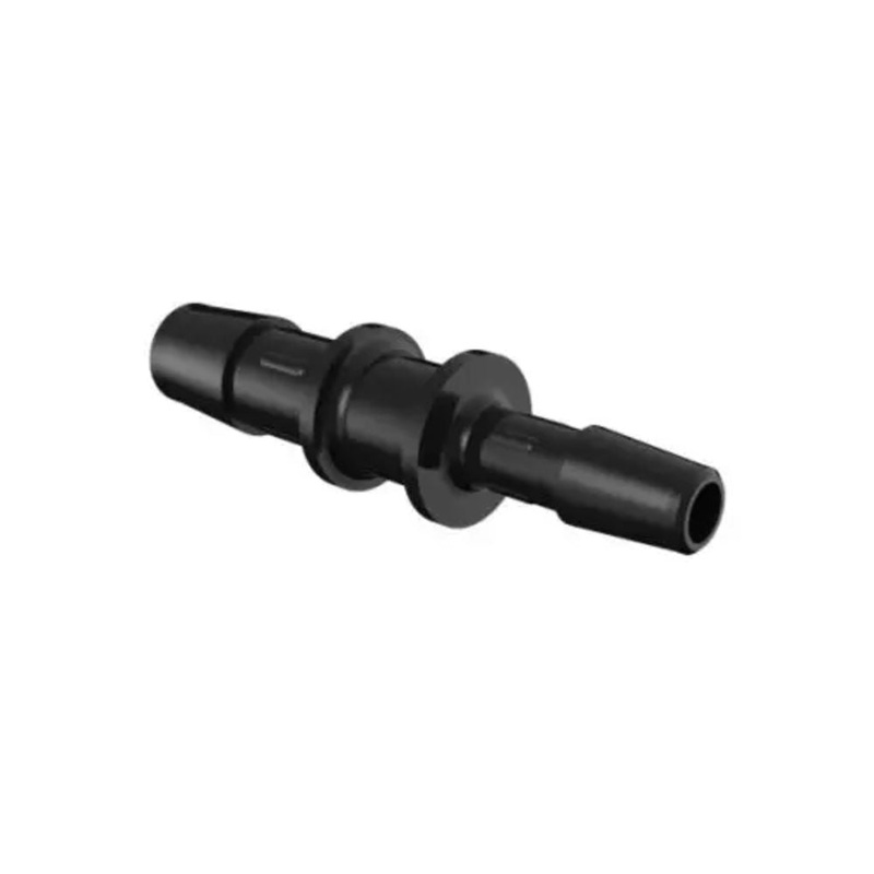 3/8 x 1/4 Tube ID Nylon Reduction Coupler- Black
