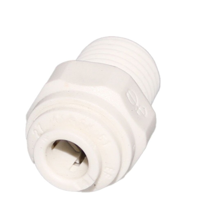 John Guest Male Connector NPTF Polypro – 1/4 x 1/4 NPTF