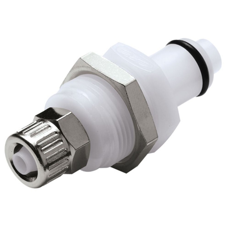 PLC40004 Panel Mount PTF Coupling Insert 1/4 PTF