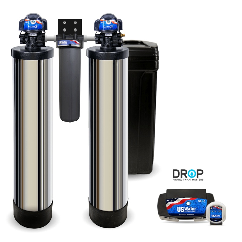 Whole Home Filtration and Salt Based Softener W/ Drop
