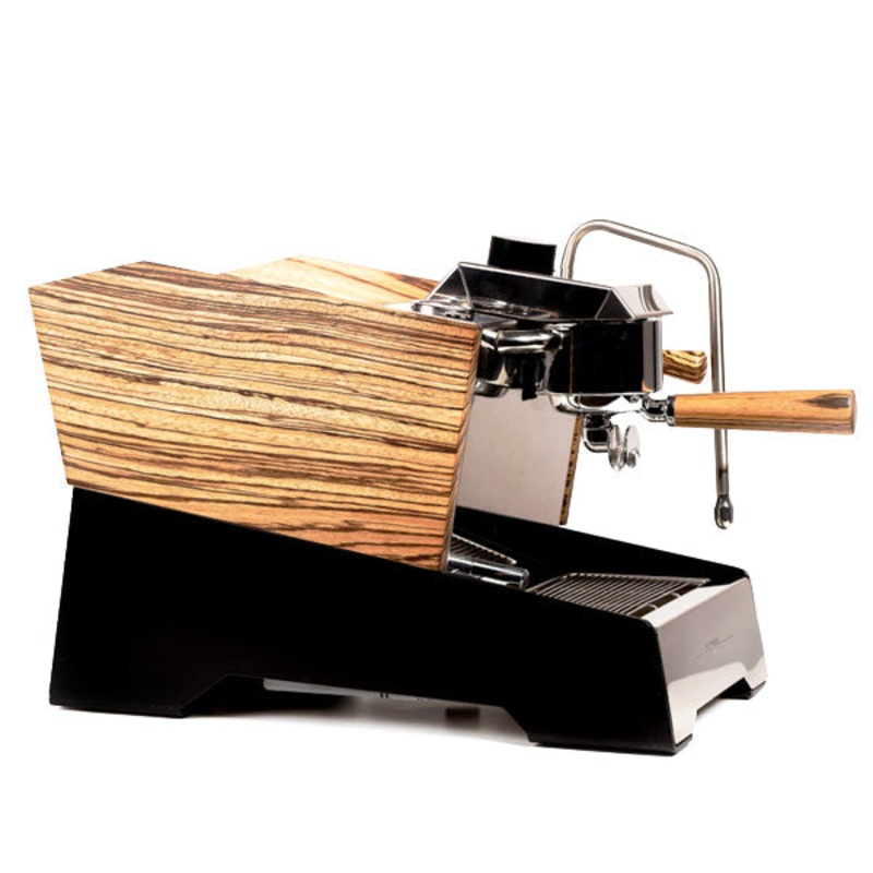 Nurri R Type Coffee Machine|Heat Exchanger|Dual|Black/Zebrano|White/Olive|Stainless