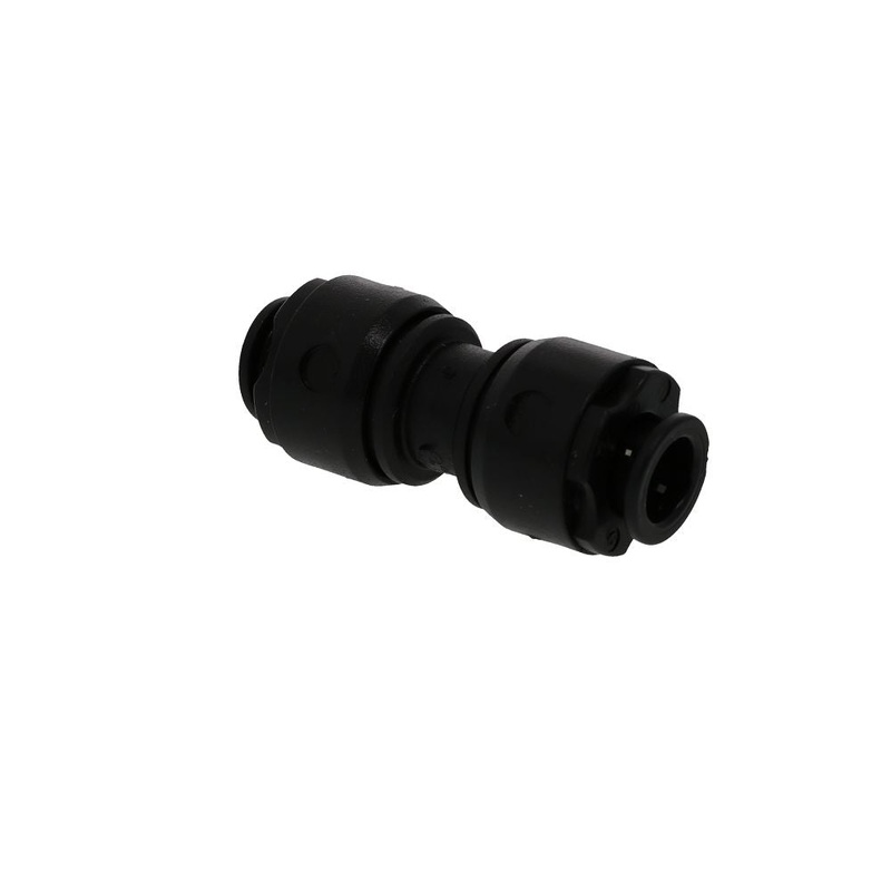 John Guest Superseal Union – 5/16 Superseal x 5/16 – Black