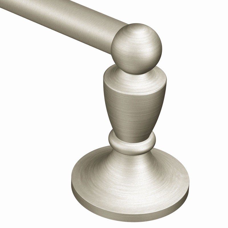 Wembley Brushed nickel 24 Towel Bar