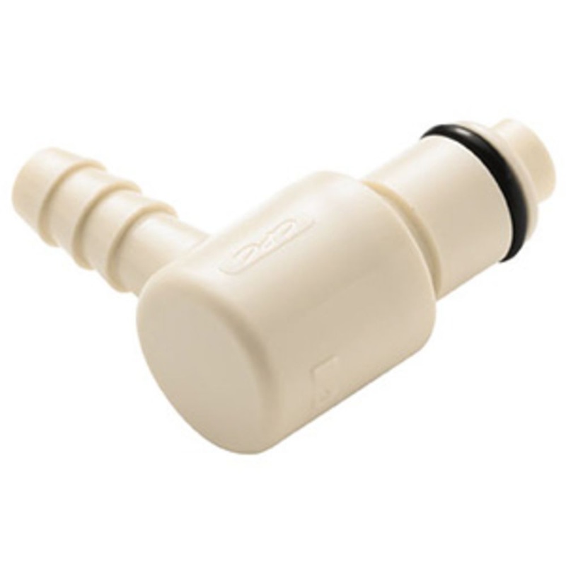 PLC2300412 Elbow Hose Barb Coupling Insert 1/4 ID Barb