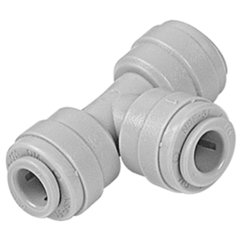 DMFit ATU070706 REDUCING Union Tee – 1/2 x 1/2 x 3/8 Push-in