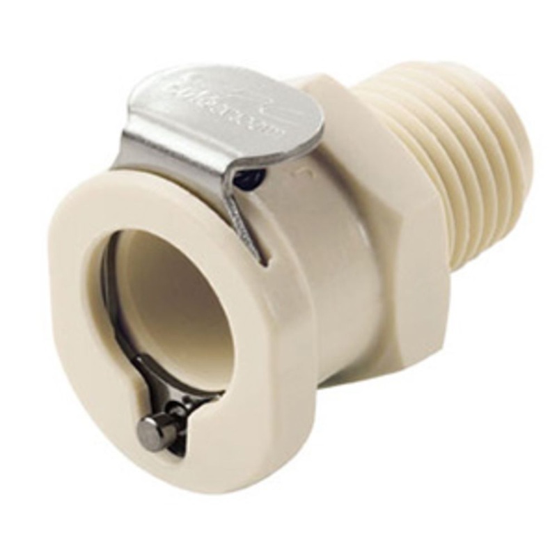 PLC1000612BSPT Male Thread Coupling Body 3/8 BSPT