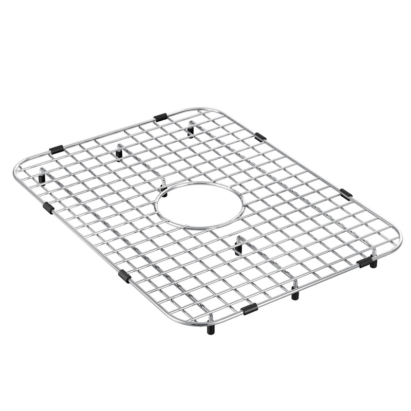 Stainless Steel Center Drain Bottom Grid Accessory fits 21 x 16 Sink Bowls