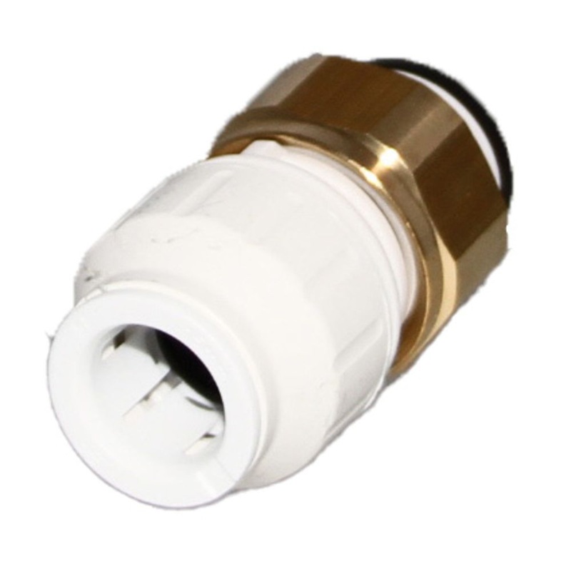 John Guest Straight Tap Connector BSP – 15mm x 3/4 BSP