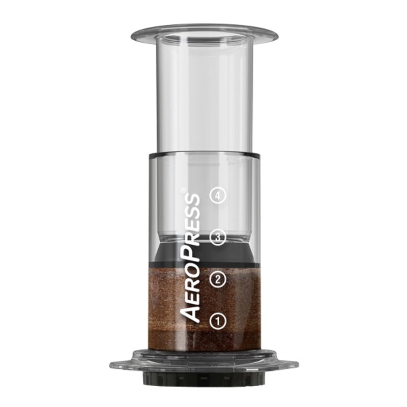 AeroPress Clear Coffee Maker|Clear|Green|Purple|Blue|Black|Red|Pink