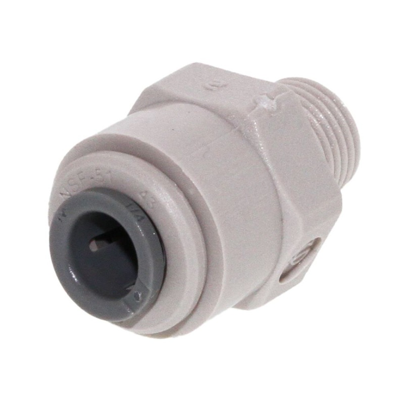 John Guest Male Connector NPTF – 3/16 x 1/8  NPTF