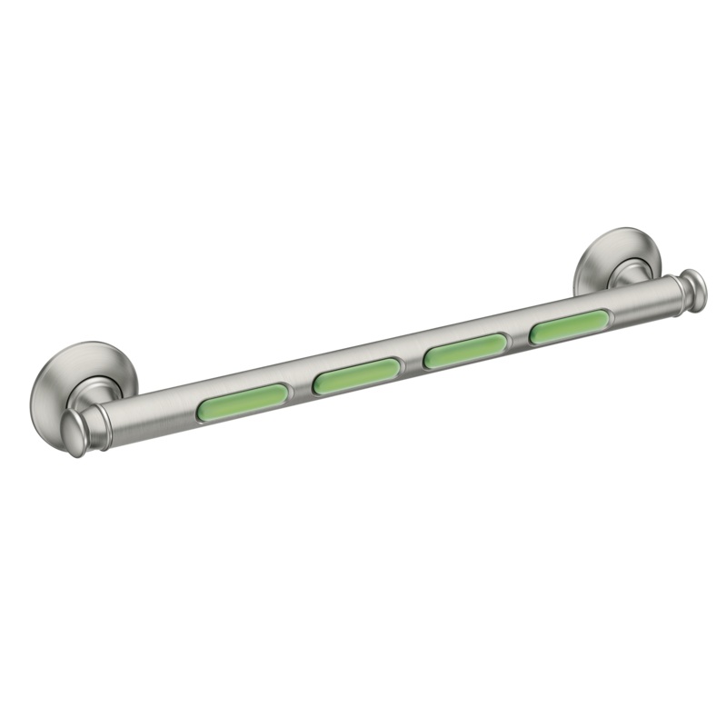 Banbury 18 Glow-in-the-Dark Grab Bar Spot Resist Brushed Nickel