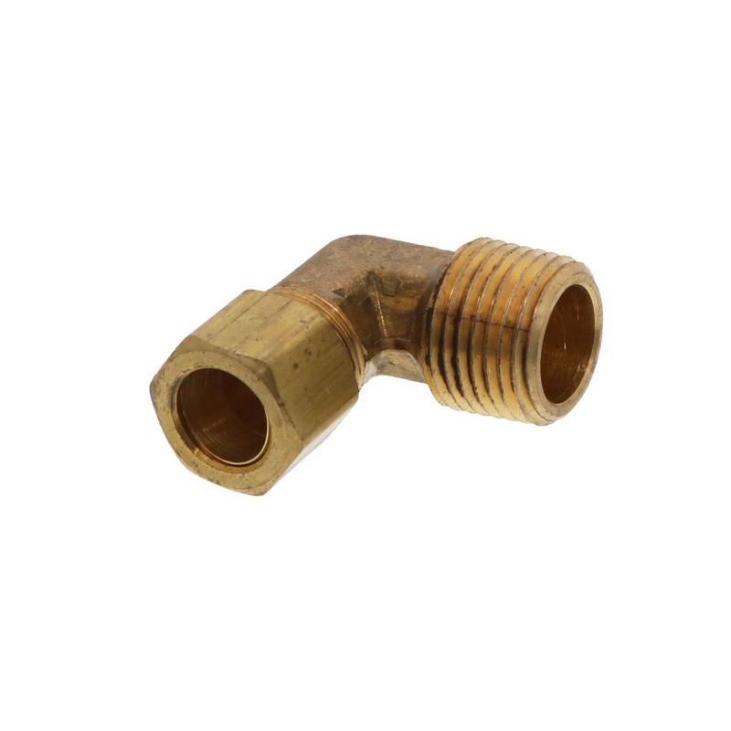 Brass Compression Elbow – 1/2 Compression x 1/2 MPT