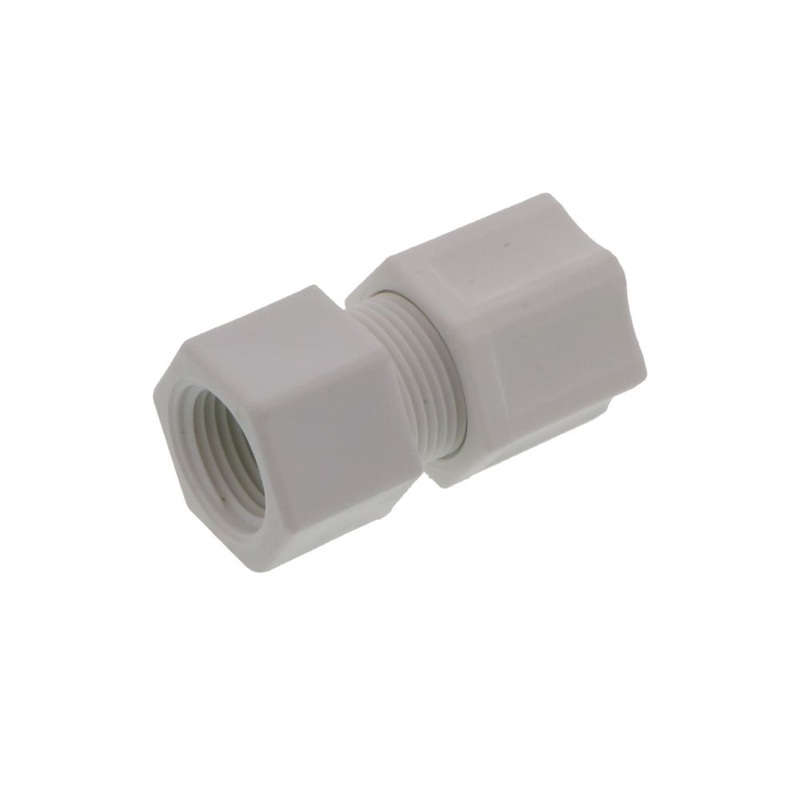 JACO 25-8-6-P-PG Polypropylene Female Connector 1/2 OD Tube x 3/8 FPT