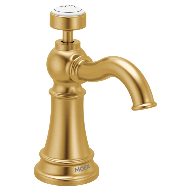 Weymouth Soap Dispenser|Chrome|Matte Black|Polished Nickel|Oil Rubbed Bronze|Spot Resist Stainless|Brushed Gold