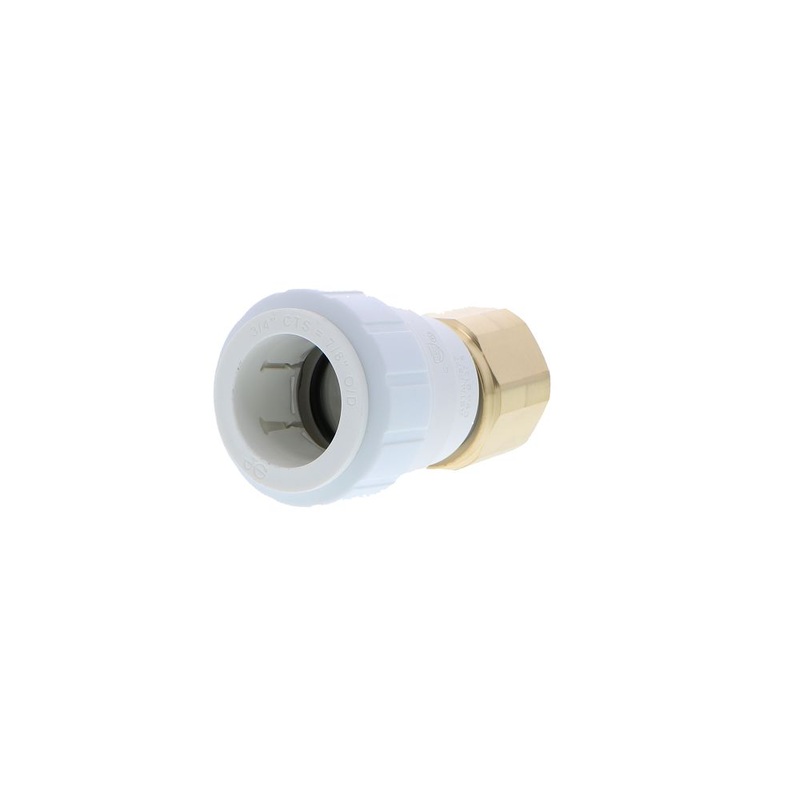 John Guest Female Connector NPS – 3/4 CTS x 3/4 NPS