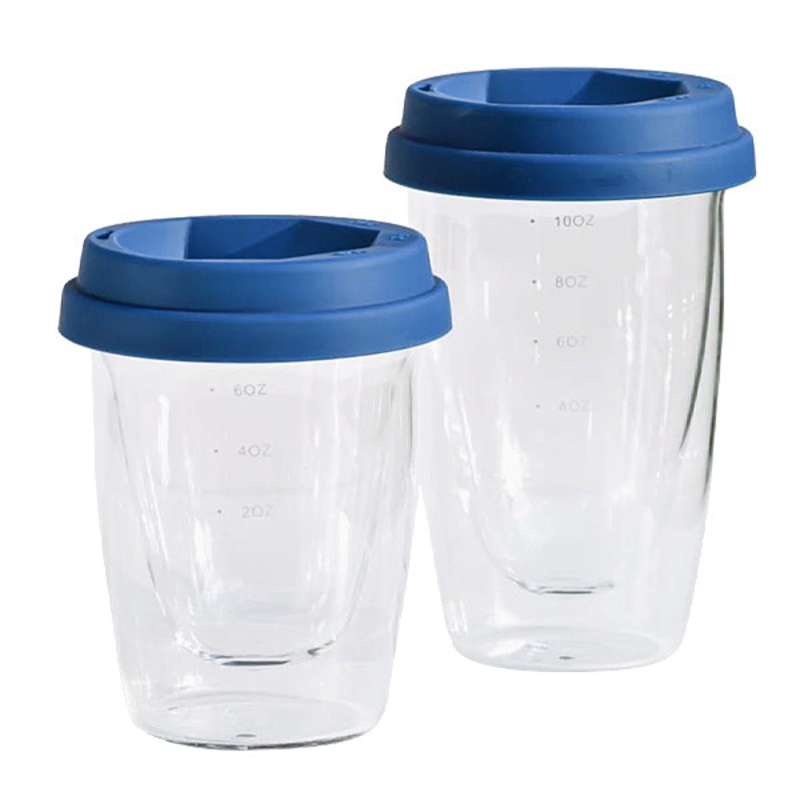 ACF Reusable Coffee Cup|Blue|White|6oz|10oz