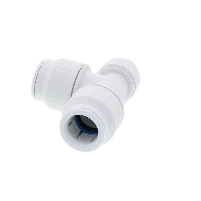 John Guest Reducing Tee – 22mm x 15mm x 22mm
