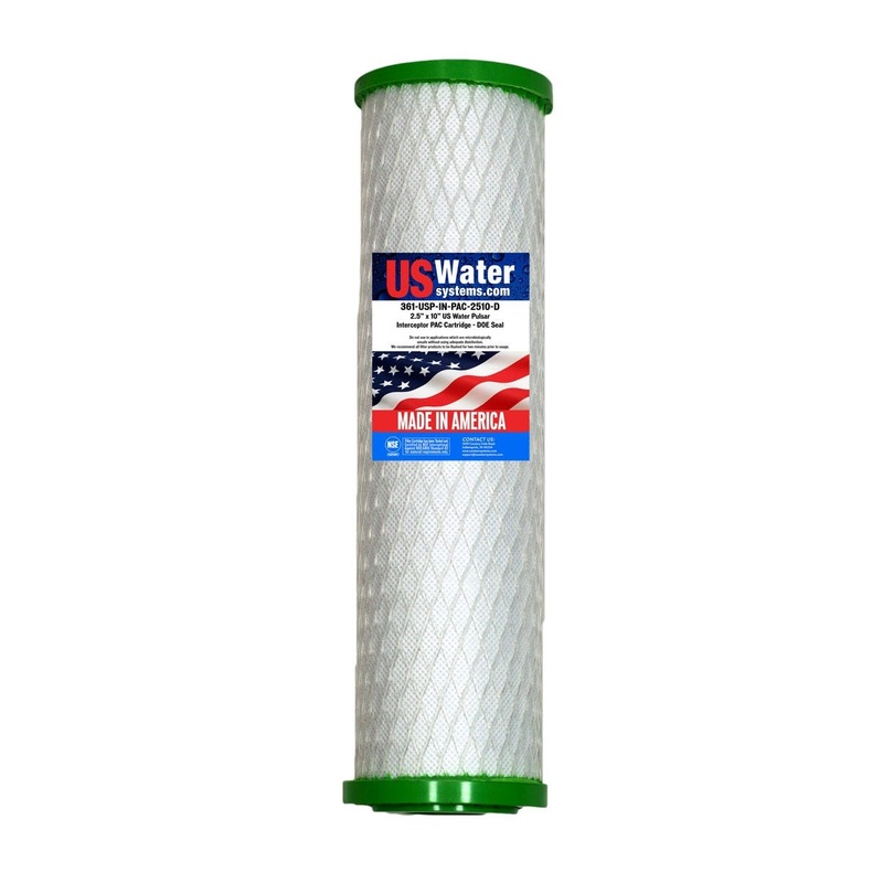 US Water Interceptor PAC 2.5 x 10 DOE Filter Cartridge