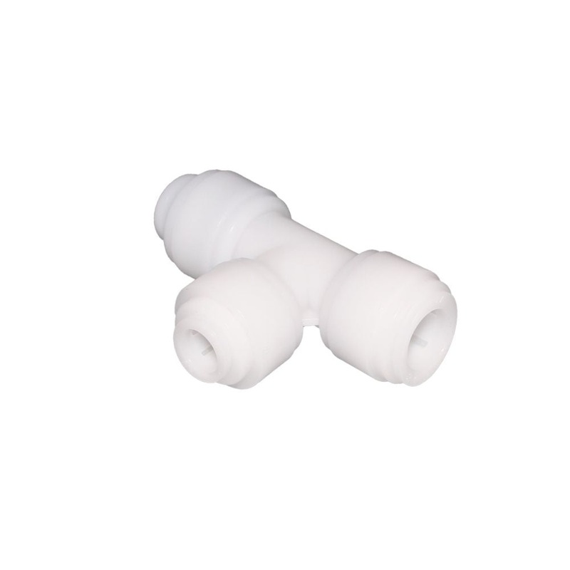 NeoFit – Acetal Natural White Union Tee 4mm(5/32) tube