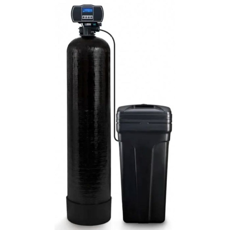 Water Softener, AQT-556SESM, Electronic Metered, 3/4, 13 x 54 Tank, 64000 grains (2 cuft)